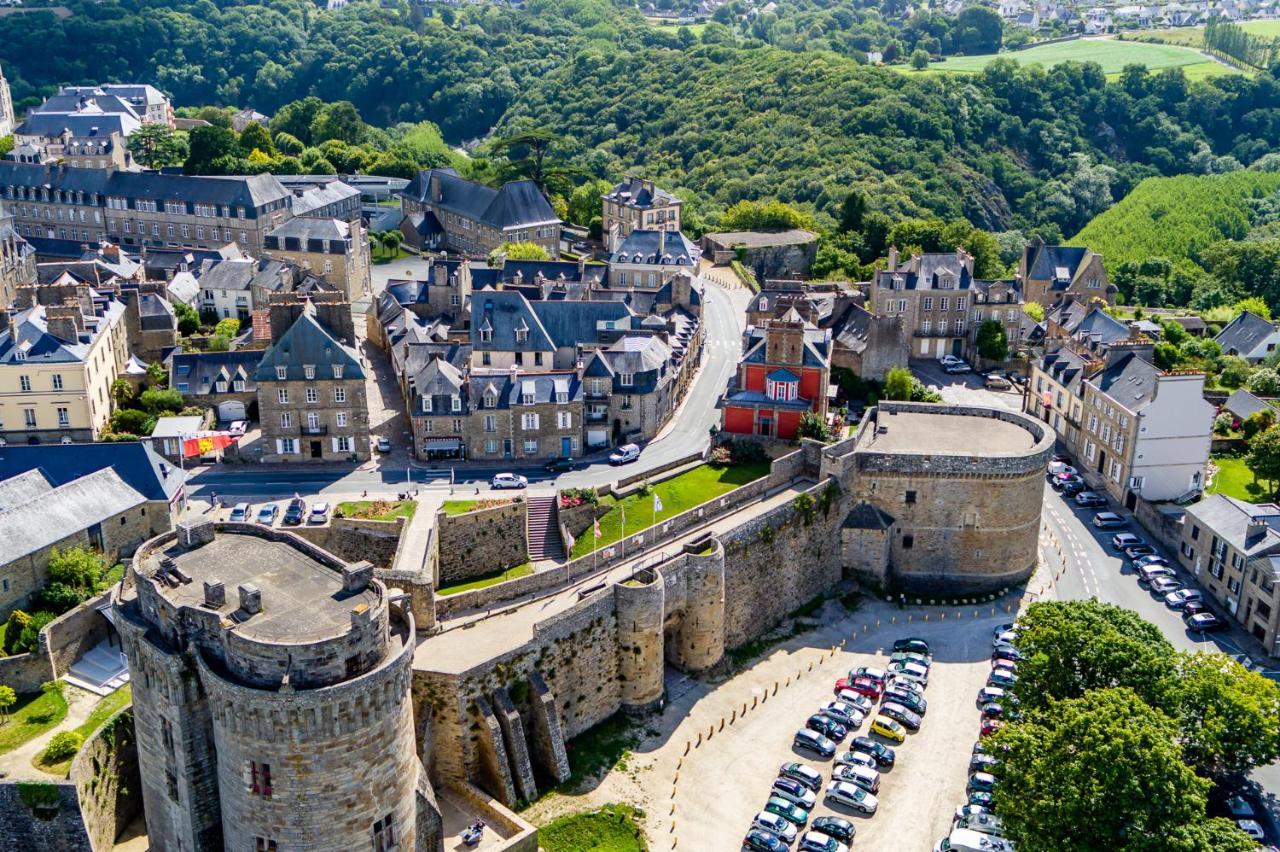 Hotel Du Chateau Dinan - Originals Boutique Exterior foto