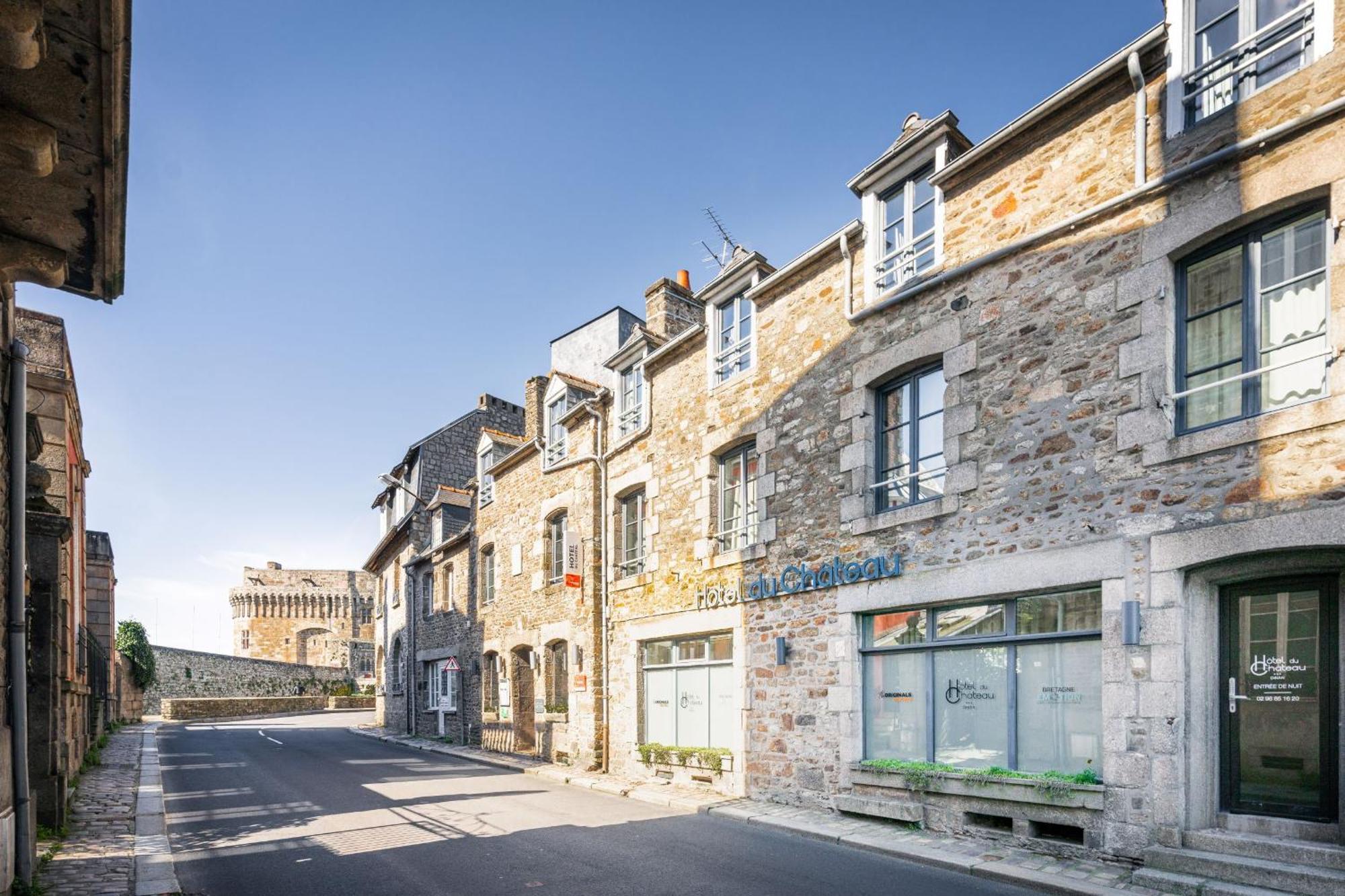 Hotel Du Chateau Dinan - Originals Boutique Exterior foto